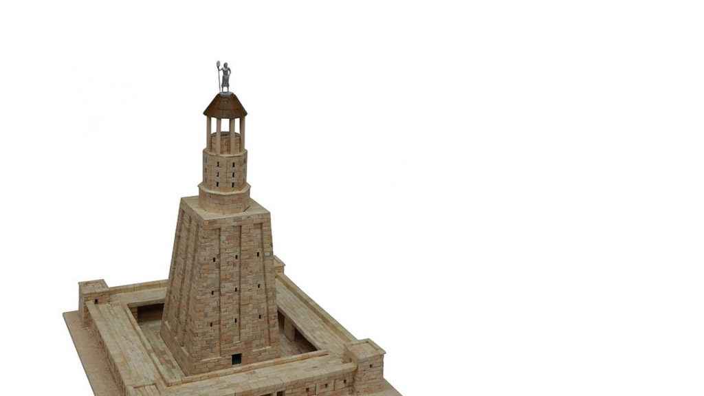 Керамічний макет «Олександрійський маяк»