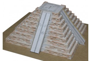 Керамический макет «Пирамида Кукулькана» фото 4